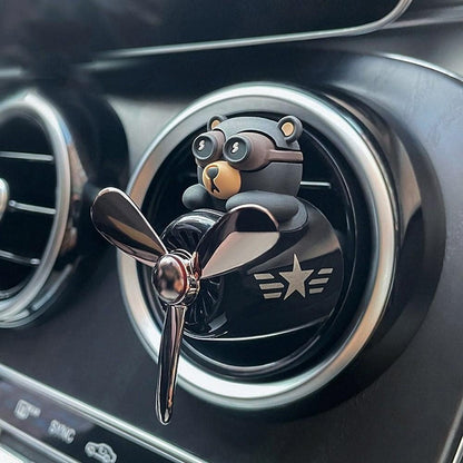 Spinning Bear Car Air Freshener