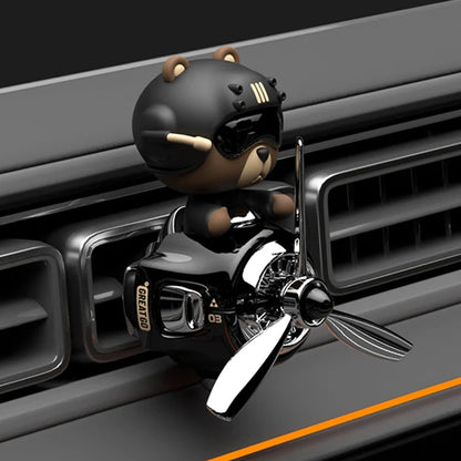Spinning Bear Car Air Freshener