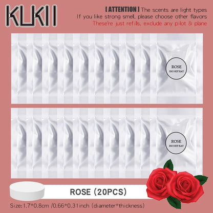 [Just Refills,exclude any pilot/plane]car air fresheners replacement tablets fragrance pods aromatherapy supplement perfume pads