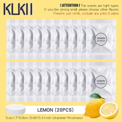 [Just Refills,exclude any pilot/plane]car air fresheners replacement tablets fragrance pods aromatherapy supplement perfume pads