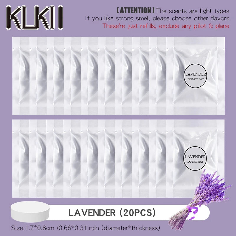 [Just Refills,exclude any pilot/plane]car air fresheners replacement tablets fragrance pods aromatherapy supplement perfume pads