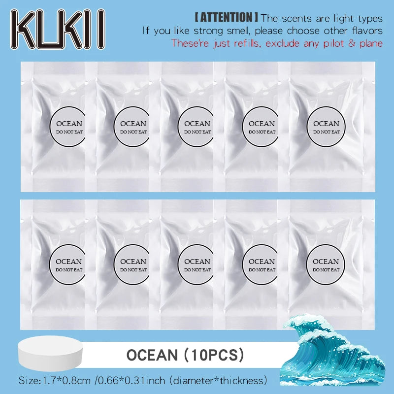 [Just Refills,exclude any pilot/plane]car air fresheners replacement tablets fragrance pods aromatherapy supplement perfume pads