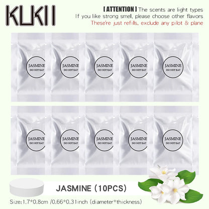 [Just Refills,exclude any pilot/plane]car air fresheners replacement tablets fragrance pods aromatherapy supplement perfume pads