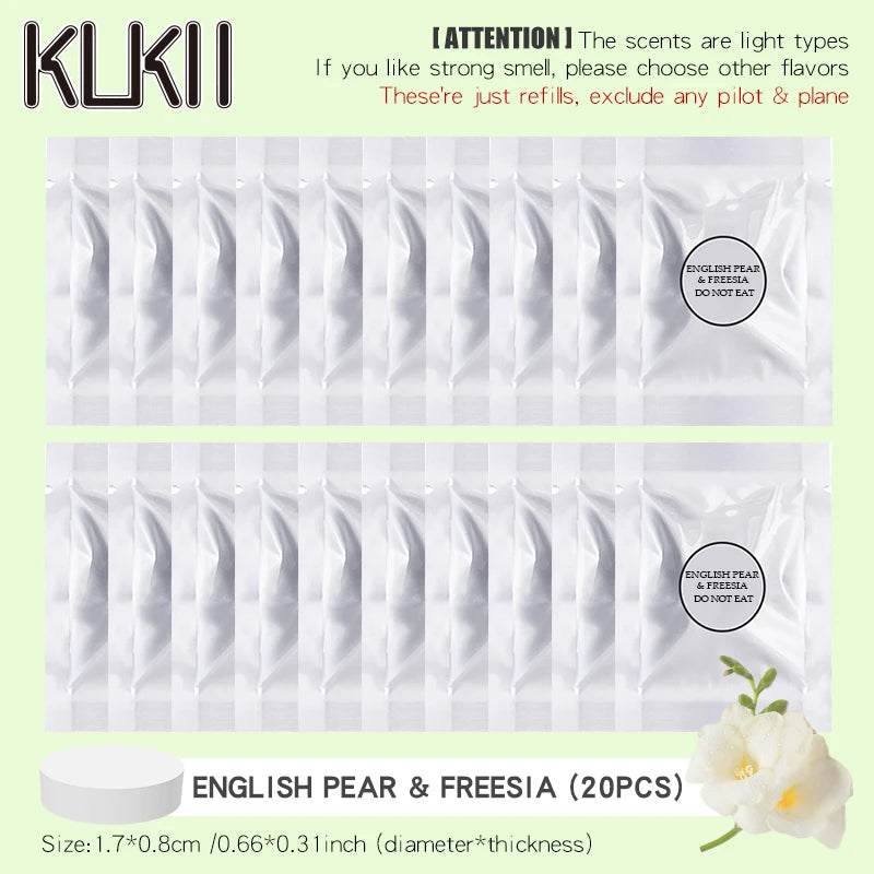 [Just Refills,exclude any pilot/plane]car air fresheners replacement tablets fragrance pods aromatherapy supplement perfume pads