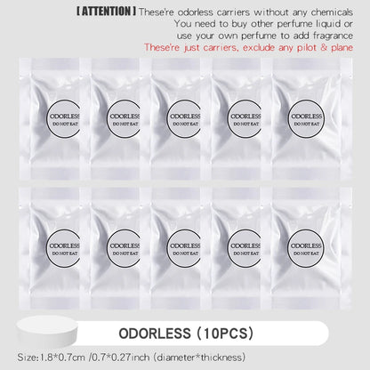 No fragrance DIY perfume rotating propeller pilot bear car air freshener ornament vent diffuser accessories cool fun decorations