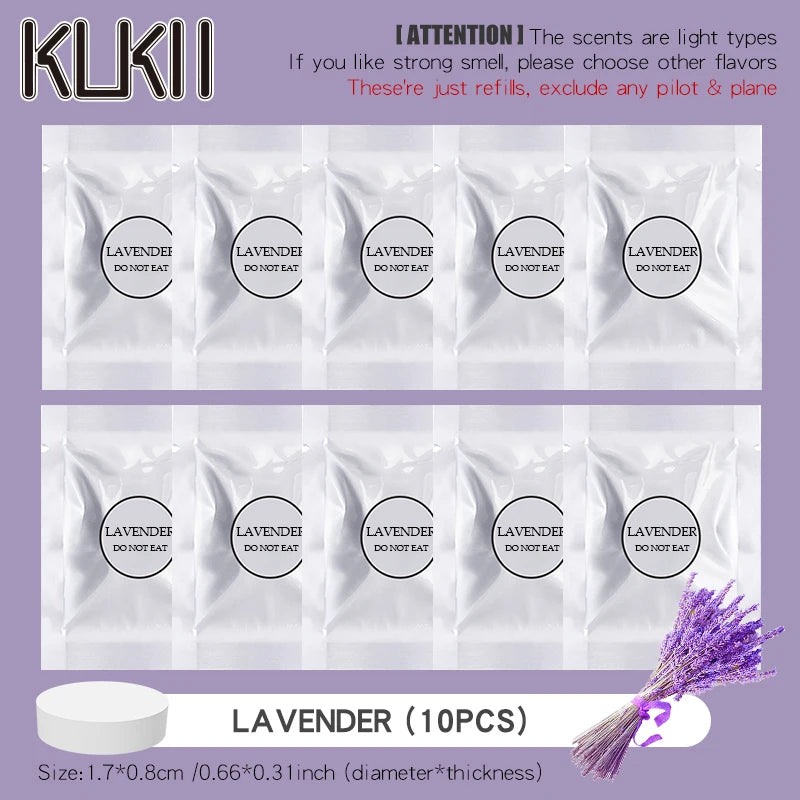 [Just Refills,exclude any pilot/plane]car air fresheners replacement tablets fragrance pods aromatherapy supplement perfume pads