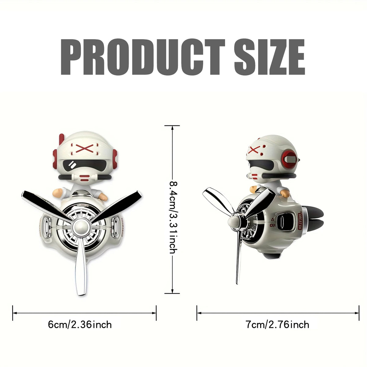 Spinning Bear Car Air Freshener