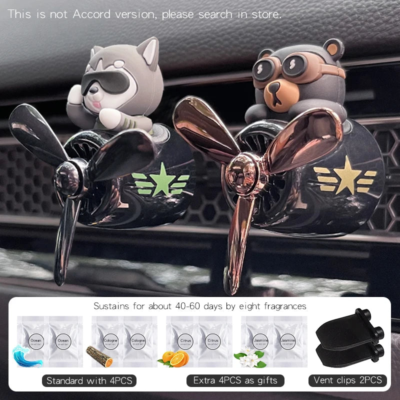 For Honda car air fresheners Civic Integra Breeze CRV HRV ZRV vent clips perfume diffuser accsesories interior decor fragrance