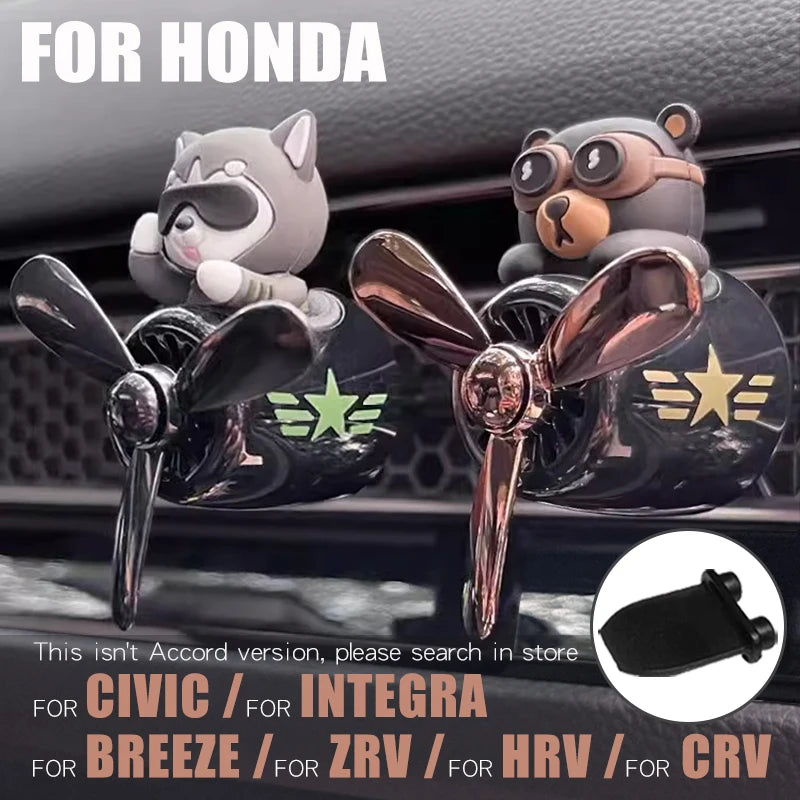 For Honda car air fresheners Civic Integra Breeze CRV HRV ZRV vent clips perfume diffuser accsesories interior decor fragrance