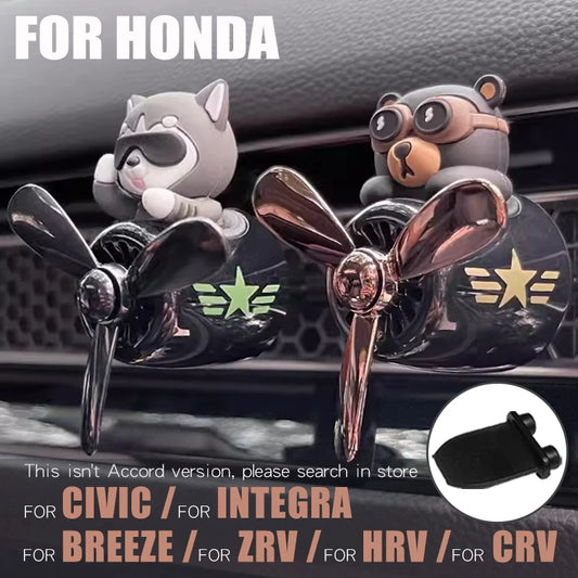 For Honda car air fresheners Civic Integra Breeze CRV HRV ZRV vent clips perfume diffuser accsesories interior decor fragrance