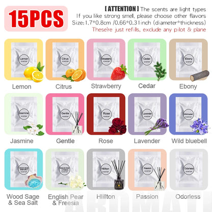 [Just Refills,exclude any pilot/plane]car air fresheners replacement tablets fragrance pods aromatherapy supplement perfume pads