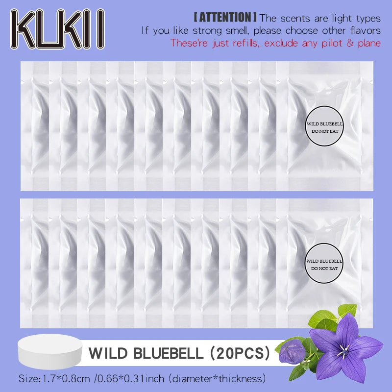 [Just Refills,exclude any pilot/plane]car air fresheners replacement tablets fragrance pods aromatherapy supplement perfume pads