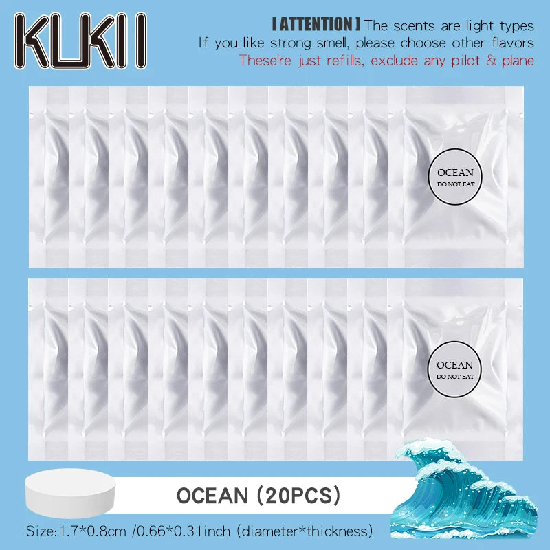 [Just Refills,exclude any pilot/plane]car air fresheners replacement tablets fragrance pods aromatherapy supplement perfume pads