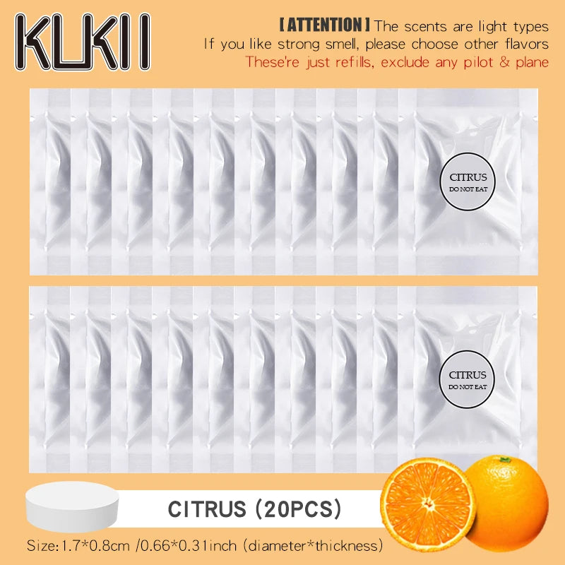 [Just Refills,exclude any pilot/plane]car air fresheners replacement tablets fragrance pods aromatherapy supplement perfume pads