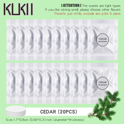 [Just Refills,exclude any pilot/plane]car air fresheners replacement tablets fragrance pods aromatherapy supplement perfume pads