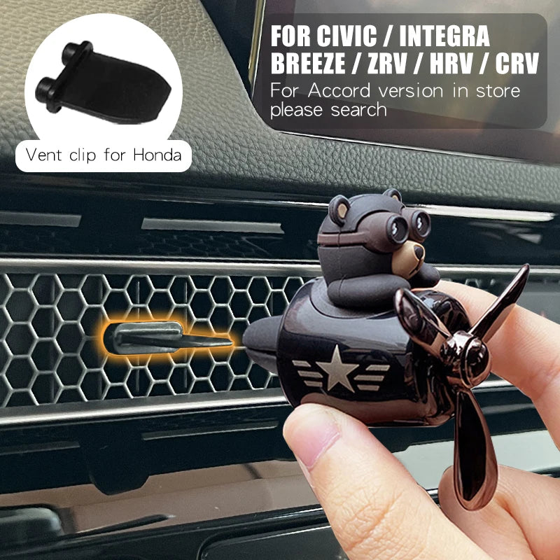 For Honda car air fresheners Civic Integra Breeze CRV HRV ZRV vent clips perfume diffuser accsesories interior decor fragrance